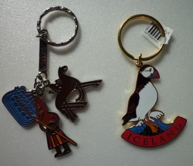 Iceland keychain