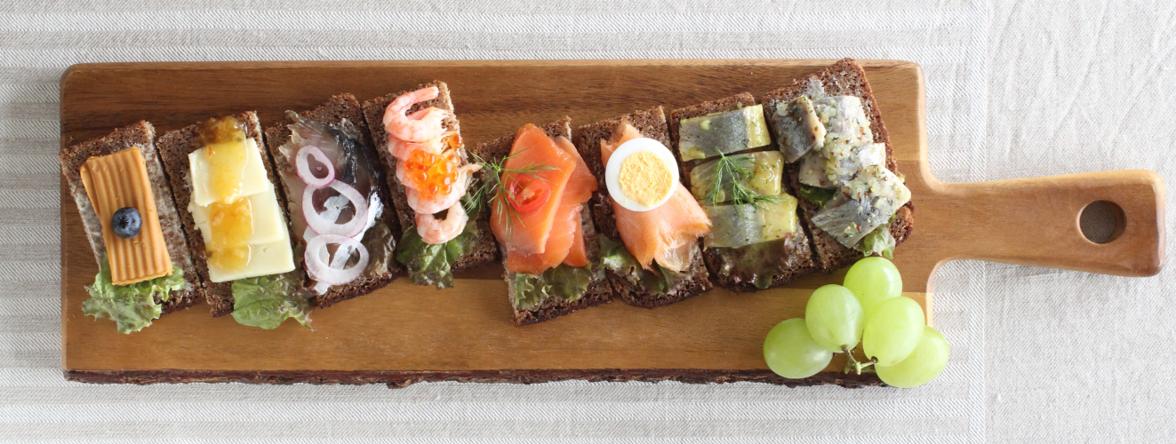 Mini-open sandwich